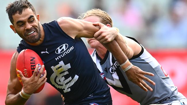 Jack Martin showed he still has plenty to offer for Carlton. Picture: Getty Images