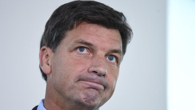 Angus Taylor told Miranda Live the words don’t matter. Picture: AAP