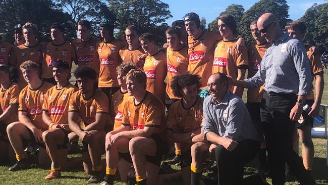 The Country Rigby team at a day of trial matches at Shore Playing Fields.