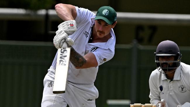 Jake Carlisle in action for Craigieburn. Picture: Andy Brownbill