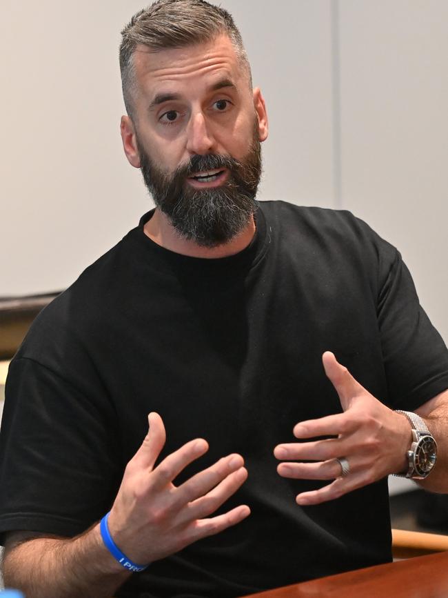 City business owner Josh Baker. Picture: Keryn Stevens