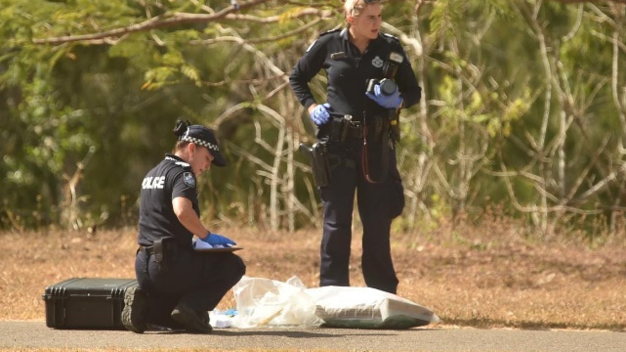 Far North Queensland man Tyrese Leonard George Wallace, who pleaded guilty in a Townsville court in March to two counts of rape, attempted rape, grievous bodily harm and assault occasioning bodily harm, was sentenced to 13.5 years behind bars in Cairns District Court in June 2022. Police at the park in Townsville.