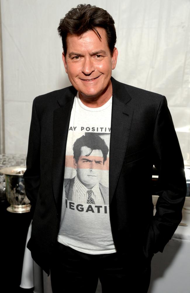 Charlie Sheen. Picture: Michael Kovac/Getty Images for EJAF