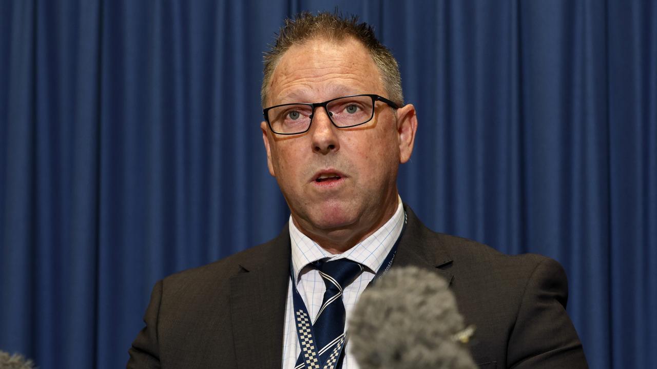 Detective Acting Inspector Rod Watts said the case was not being treated as assisted suicide. Picture David Clark