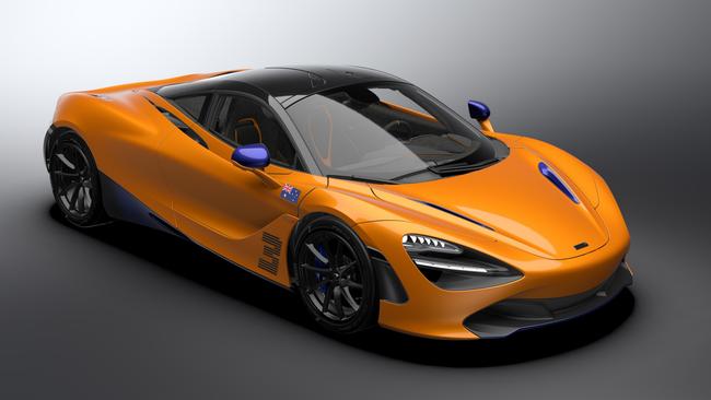 McLaren has developed a special 720S in tribute to Daniel Ricciardo.