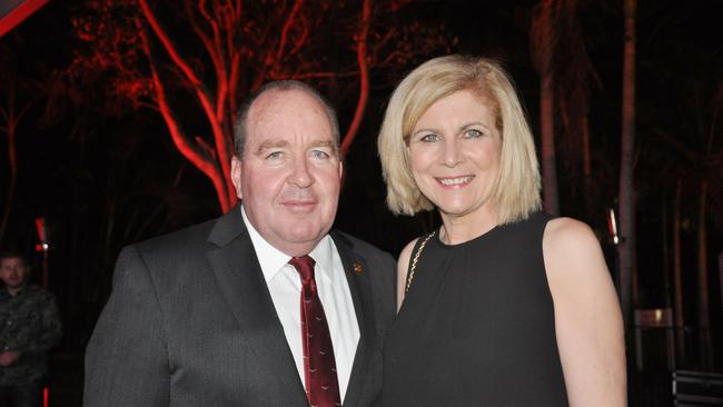 Bruce and Geraldine Young at the Capricorn Food and Wine Festival Photo Trish Bowman / Capricorn Coast Mirror