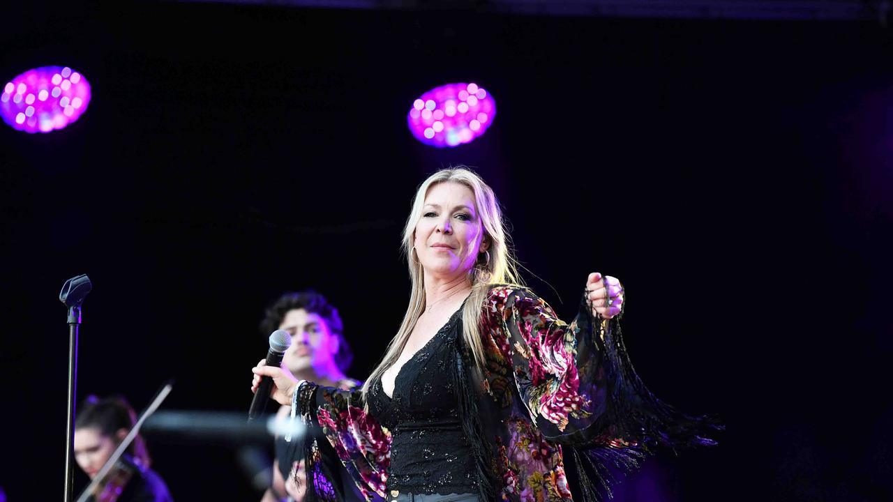 Gina Jefferys performs main stage at Gympie Music Muster. Picture: Patrick Woods.