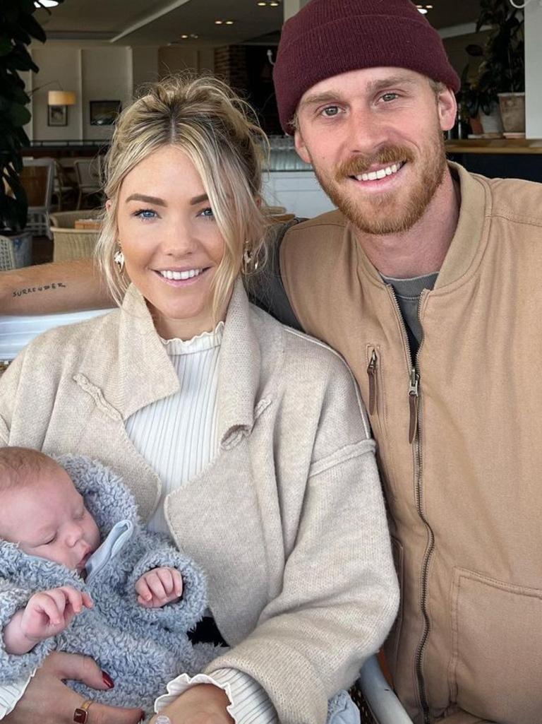 She’s also loved-up and a mum. Picture: Instagram/SamFrost/