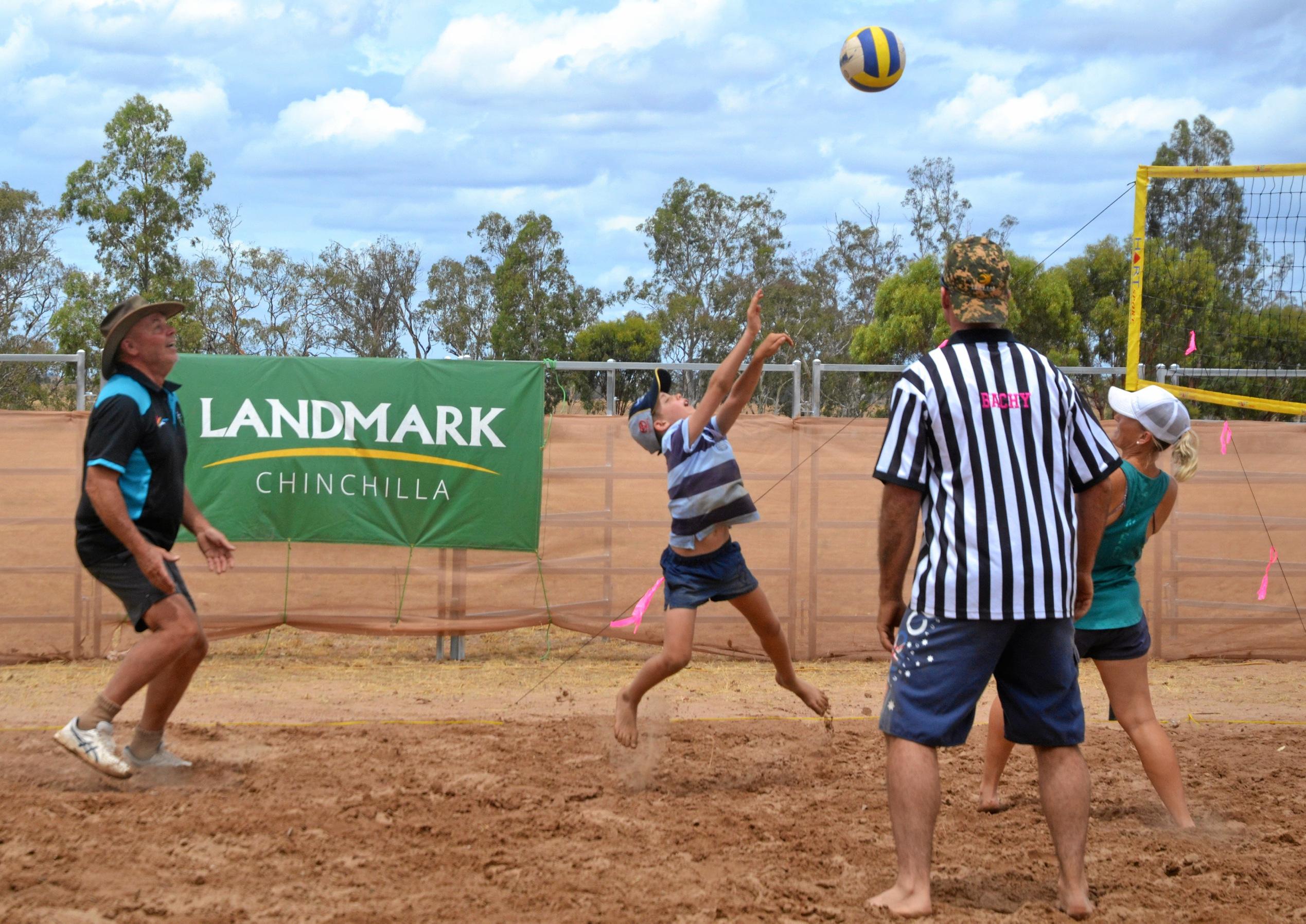 The Dulacca Sports Club annual Bush Beach Volleyball tournament. Picture: Kate McCormack