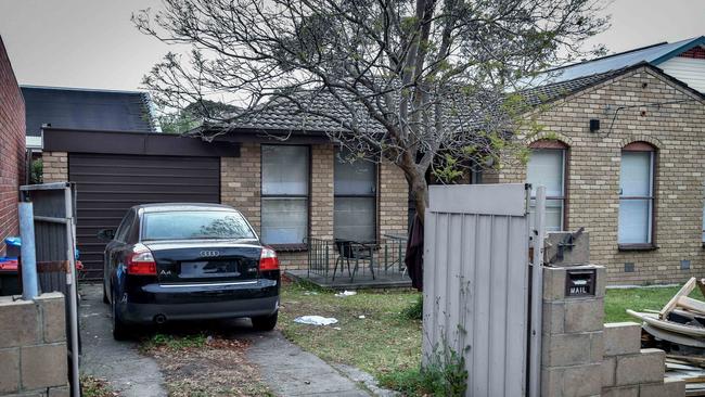 The Brighton East home on Alexander St where Mr Jonuzi was killed. Picture: Jake Nowakowski