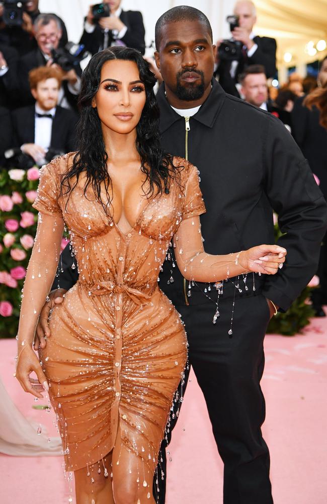 Kim and Kanye finalised their messy divorce in November. Picture: Dimitrios Kambouris/Getty Images for The Met Museum/Vogue