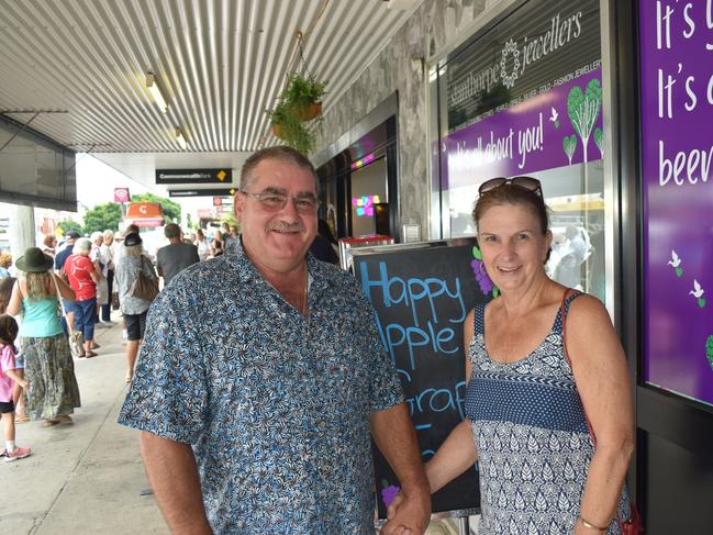 Craig and Lee from the Sunshine Coast at the Apple and Grape Festival 2024