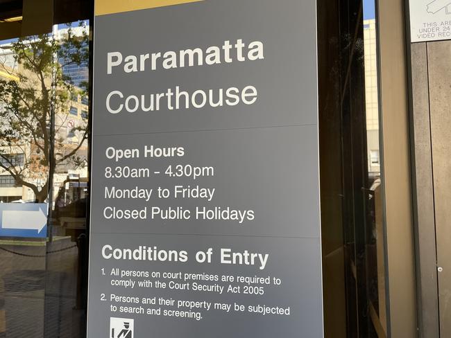 Parramatta Bail Court, where Benjamin Harding appeared on Thursday.