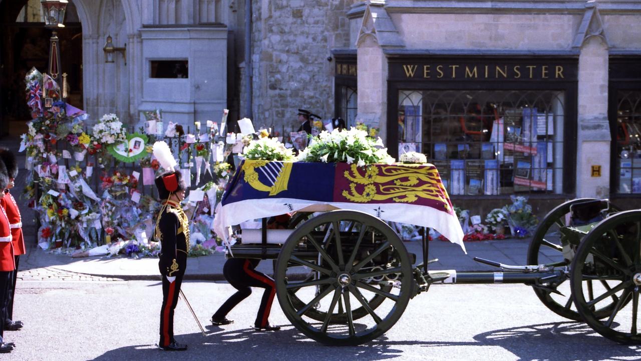 The funeral of Princess Diana, which was thought to have influenced British consumer spending to decline.