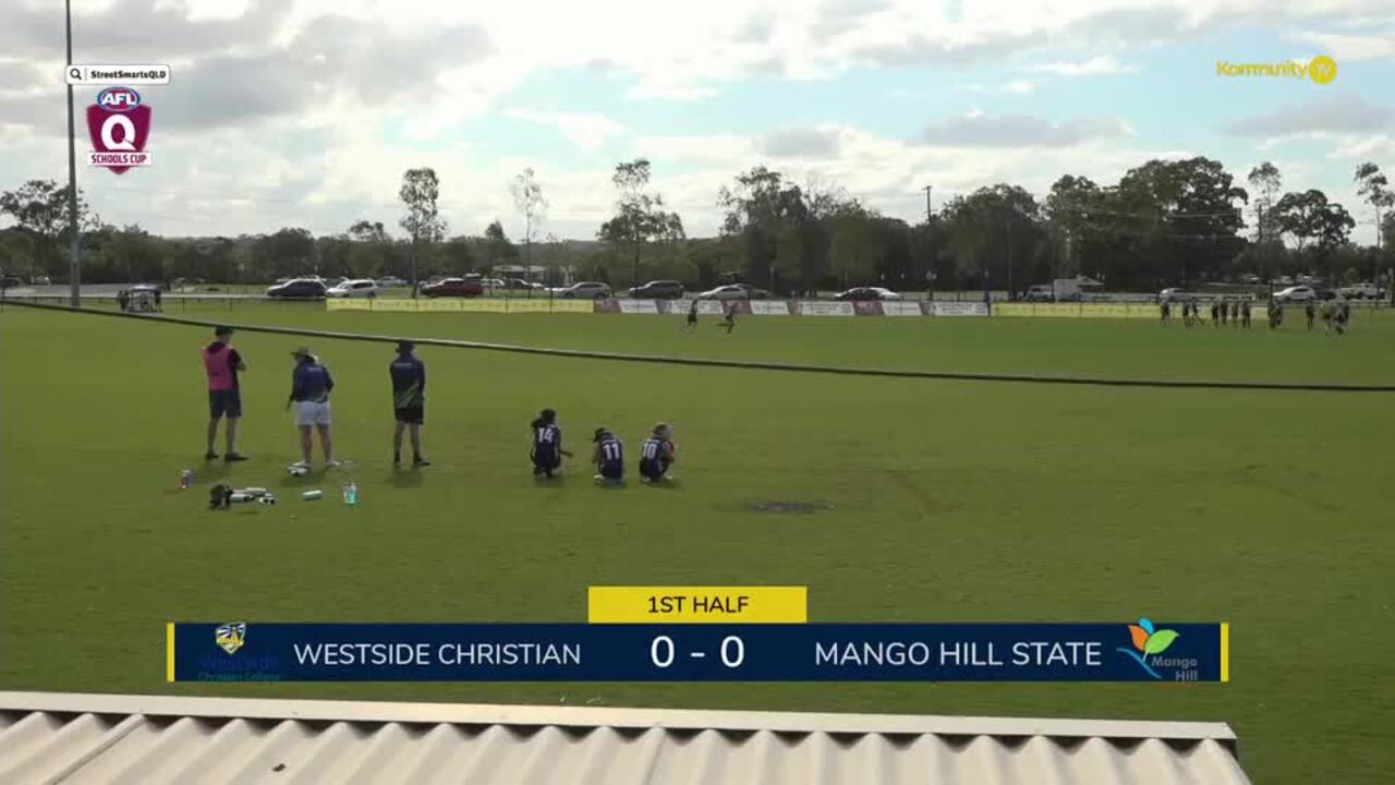 Replay: Westside Christian College v Mango Hill SS - 2024 AFLQ Schools Cup State Finals Day 1