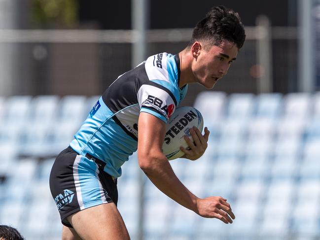 Cronulla Richard Whalebone had a day to remember. Picture: Adam Wrightson Photography.