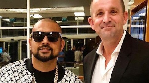 Paul Schenk and Jamaican celebrity rapper, Sean Paul. Photo: Supplied