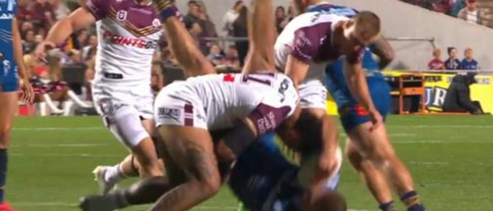 Both Sea Eagles were charged.