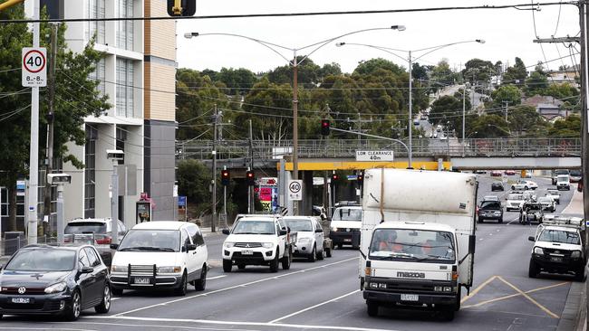 The notorious speed cameras on Warrigal Rd.