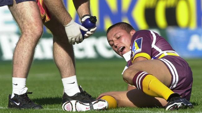 Prince just couldn’t stay on the field in Brisbane.