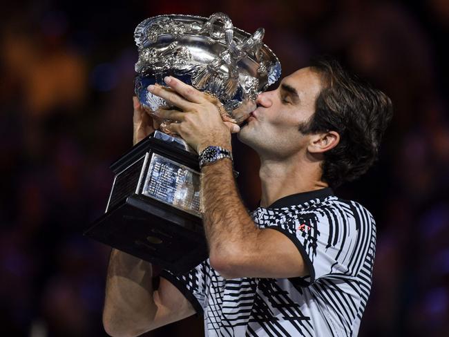 Have we seen the last of Roger Federer on Australian soil? Picture: AFP/Greg Wood