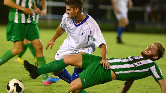Townsville Football clubs Brothers and Warriors in the FFA Cup second round.