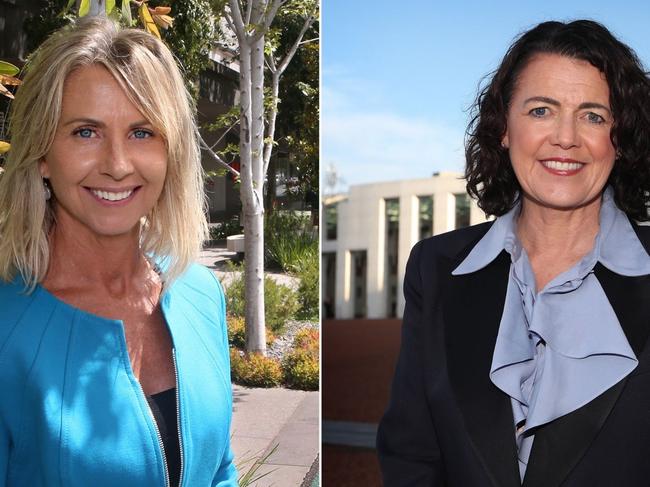 Stephanie Asher and Libby Coker will face off at the next federal election in Corangamite. Picture: supplied