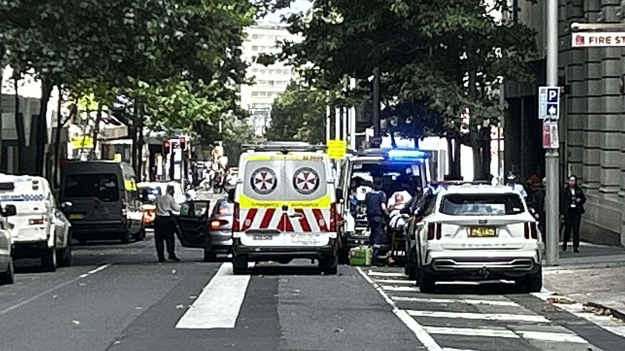 A man has been hospitalised after a shooting in Sydney’s CBD. Picture: Aymon Bertah