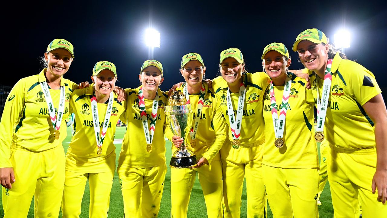 Australia’s age profile is perfect for long-term domination. Picture: Hannah Peters/Getty Images