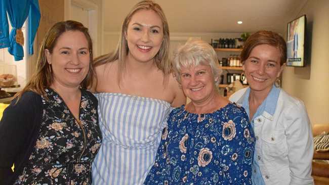 Bec Hordern, Rach Daff, Carol Milne and Natasha Ballinger. Picture: Emily Bradfield