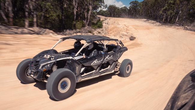 The Can-Am side-by-side is a thrill to drive. Picture: Thomas Wielecki