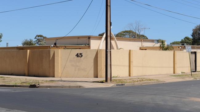 The Hells Angels’ former North Crew headquarters at Mansfield Park.