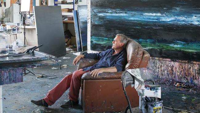 TasWeekend profile on Tasmanian artist Geoff Dyer. Pic credit to come. Pic supplied by Despard Gallery.