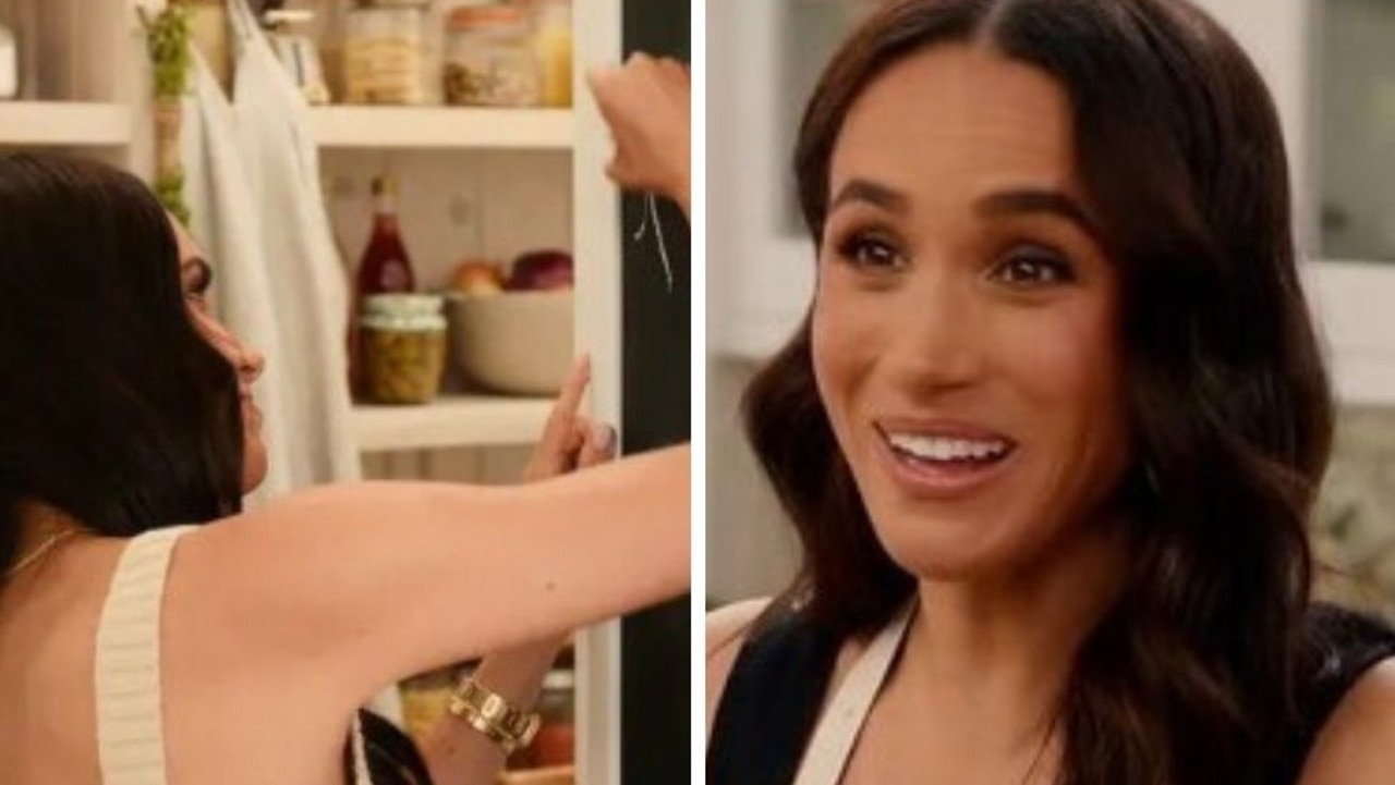 Viewers have spotted an awkward editing mistake in Meghan’s new show. Picture: Netflix