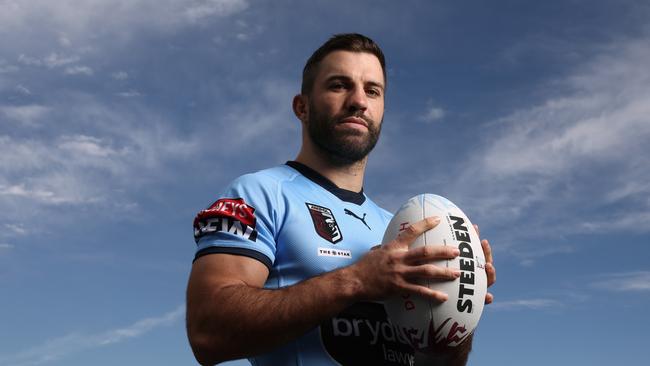 James Tedesco has called one NSW fans to pack out Accor Stadium for State of Origin Game I in Sydney. Picture: Getty Images.