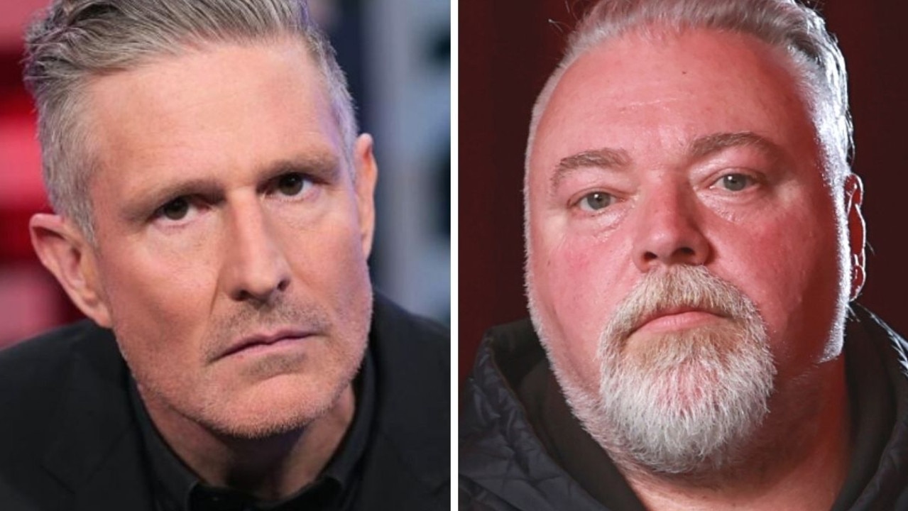 Wil Anderson and KIIS FM presenter Kyle Sandilands. Picture: ABC; Justin Lloyd