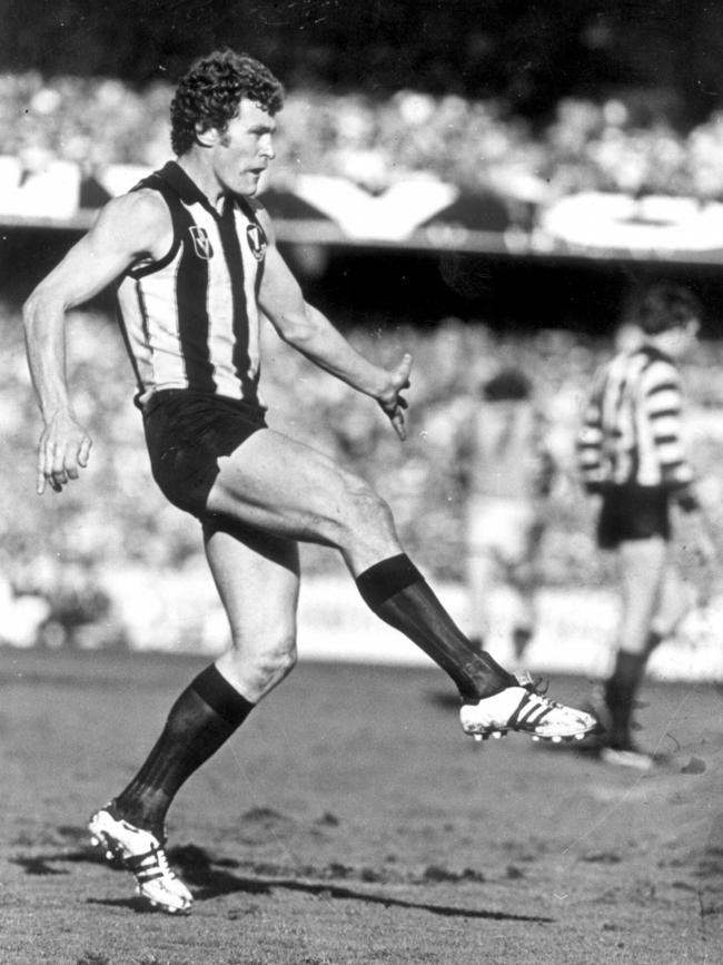 Carman wearing his white boots.
