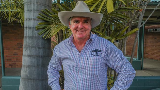 Mackas Australian Black Angus stud principal Robert Mackenzie. Picture: Madeleine Stuchbery