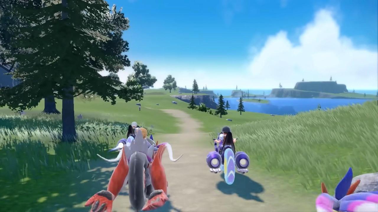 Pokemon Scarlet and Violet are the series’ first fully open-world games. Picture: Nintendo