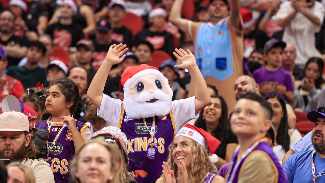 Fans flocked to QDos Arena for the Christmas Day game last season. Picture: Getty Images