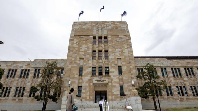 The University of Queensland. Picture: Sarah Marshall