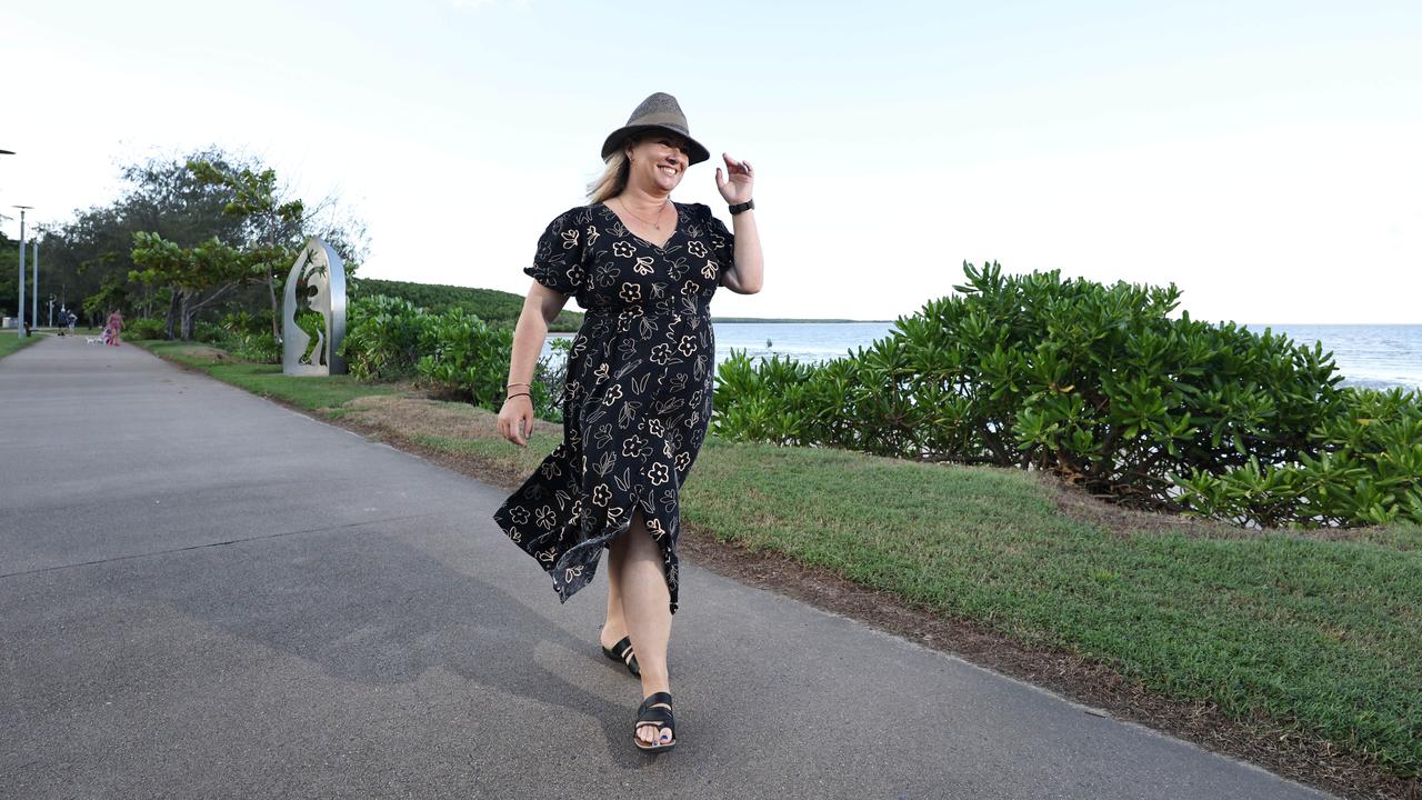 For three years Kayleigh has participated in the Melanoma March on the Cairns Esplanade with family and friends, raising awareness about the cancer that affects people of all ages. This year's march will be held on Saturday, March 22. Picture: Brendan Radke