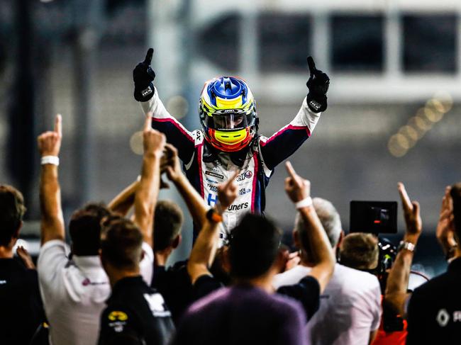 Piastri wins the Formula Renault Eurocup, his first major championship, in 2019.