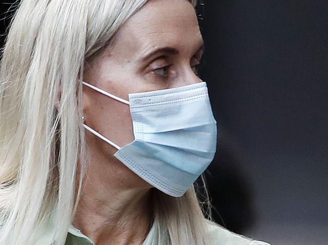 Pedestrians pictured at Central strain station after 5pm when mask wearing became mandatory, Brisbane 29th of March 2021.  Due to a cluster of Covid-19 cases, greater Brisbane goes into a three day lock down from 5pm today.  (Image/Josh Woning)