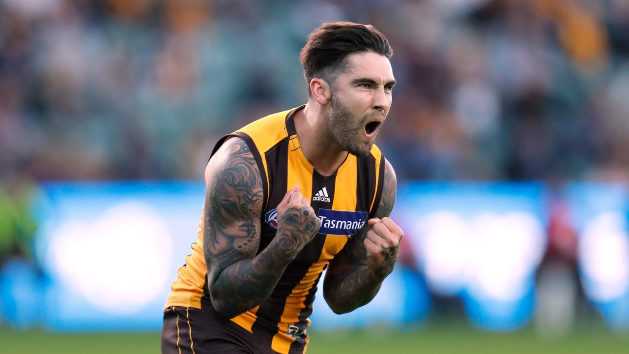 Chad Wingard of the Hawks will be hoping his second season in Brown and Gold is full of success