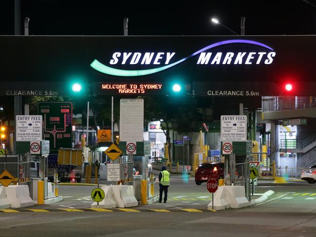 Sydney Markets, Flemington in Sydney. Picture: Bill Hearne.