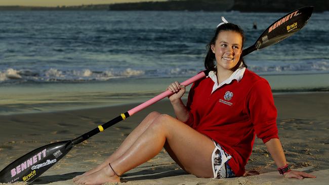 Surf Life saver Cat O'Leary-17, from North Bondi SLSC, was named U17 Life saver of the year at the Surf Life saving Sydney Branch awards. Picture: John Appleyard