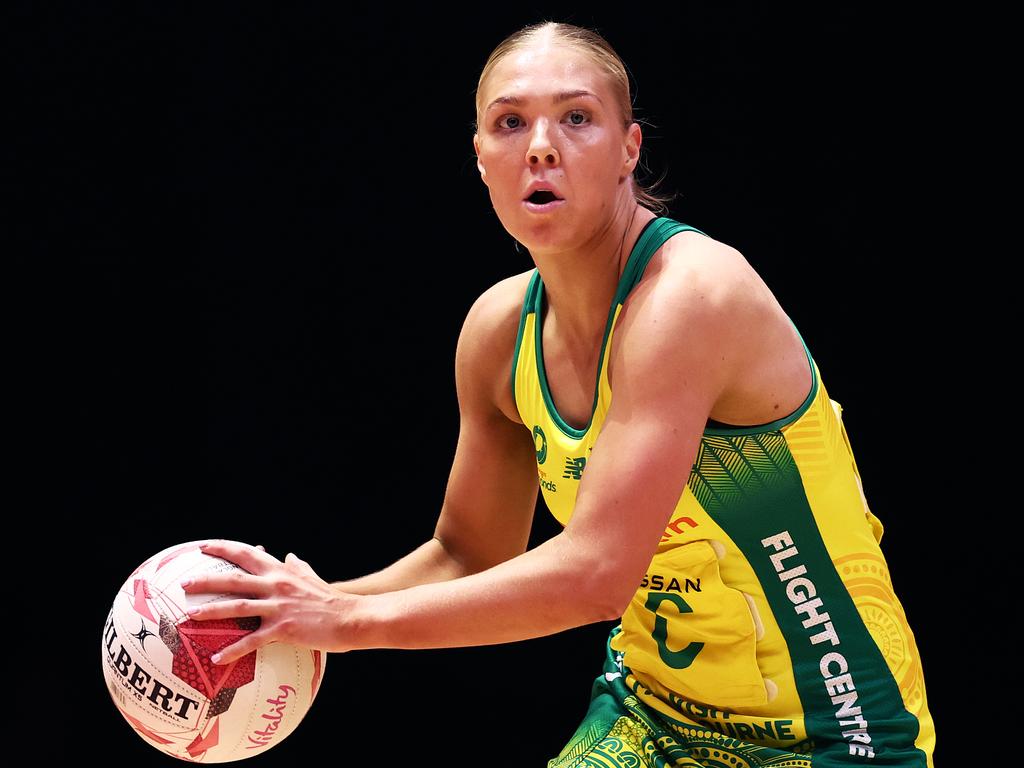 Kate Moloney of the Diamonds. Picture: Naomi Baker/Getty Images for England Netball