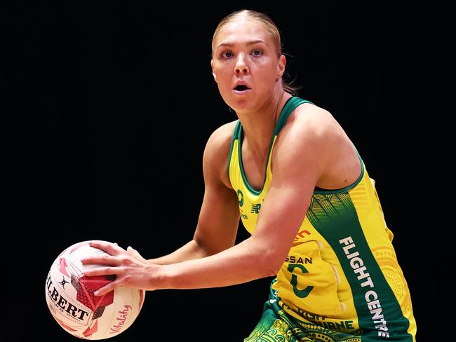 Kate Moloney of the Diamonds. Picture: Naomi Baker/Getty Images for England Netball