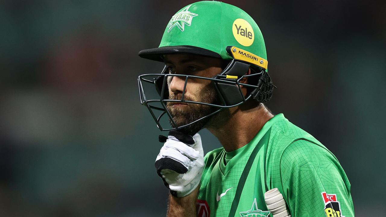 Glenn Maxwell says the Stars will learn from the record defeat. Picture: Cameron Spencer/Getty Images